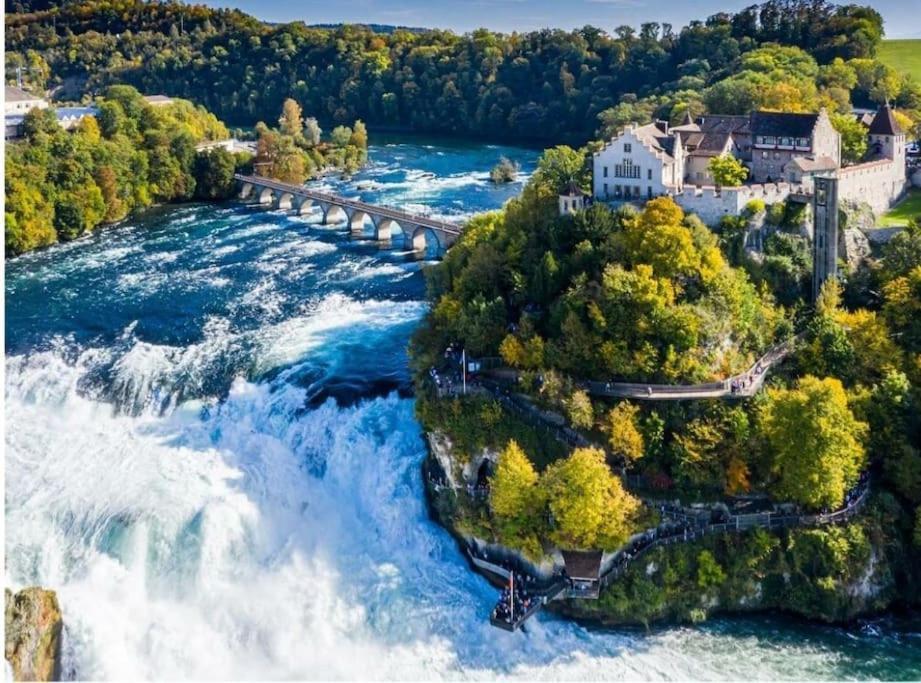 Schoene Einliegerwohnung 200M Vom Wasser Entfernt Stein Am Rhein Eksteriør bilde