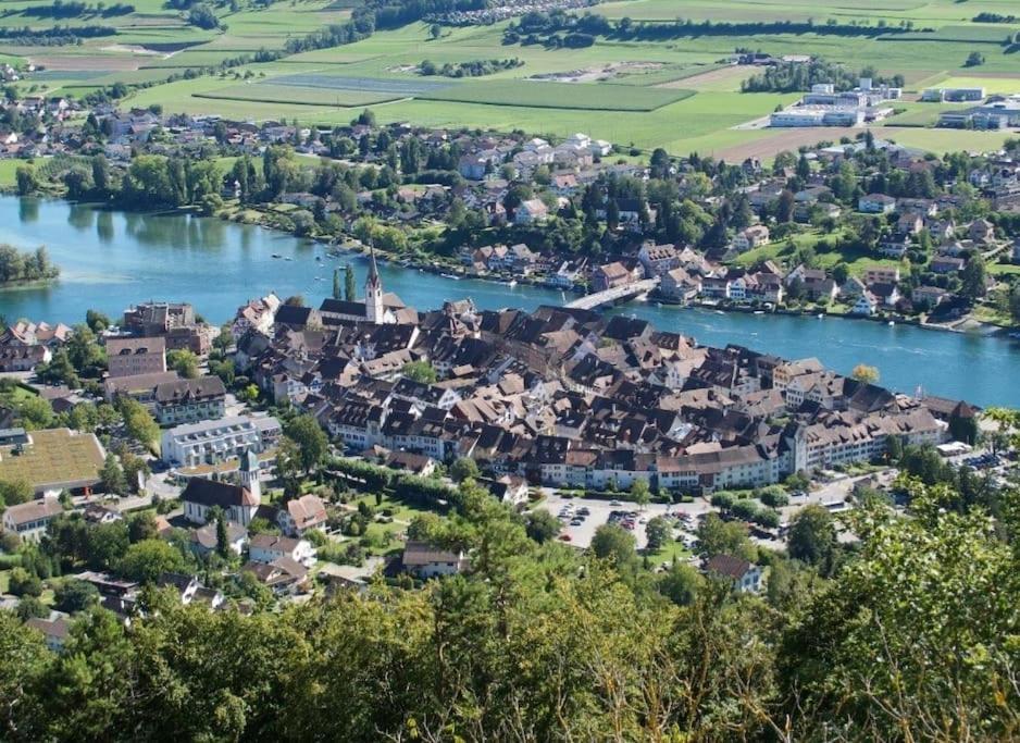 Schoene Einliegerwohnung 200M Vom Wasser Entfernt Stein Am Rhein Eksteriør bilde
